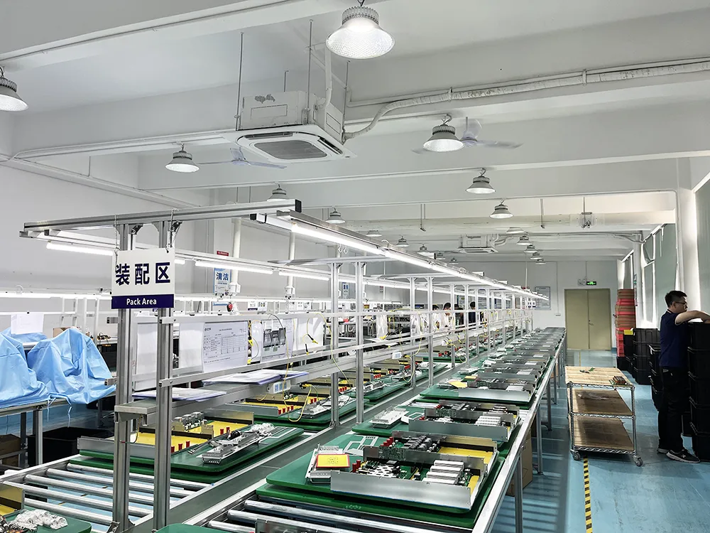 HT InfinitePower AC To DC Converter Module Production Workshop
